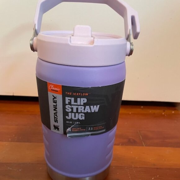 NEW Stanley Water Bottle Flip Straw 40 oz Purple Limited Edition $45 - Picture 2 of 11
